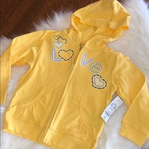 NWT Zip Up Hoodie